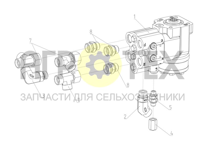 Чертеж Насос-дозатор (2375.46.00.270-01)